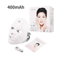Máscara facial led sem fio, terapia de fótons de luz vermelha, anti-envelhecimento, antirrugas, remoção de acne, 7 cores, máscara facial, cuidados com a pele, dispositivo de beleza - MUNIQUE SOTTILI ACESSÓRIOS