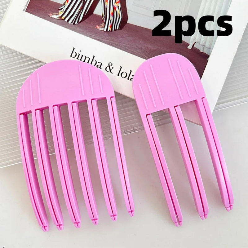 Cuidado com os cabelos, raízes naturais, grampo de cabelo sem calor, modelador de cabelo. - MUNIQUE SOTTILI ACESSÓRIOS